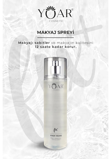 Nemlendirici Makyaj Sabitleme Spreyi, Make-up Fix Sprey- E Vitaminli