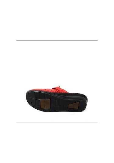 Forelli 80625-h Kırmızı Kadın Memory Foam Terlik-kırmızı Kırmızı