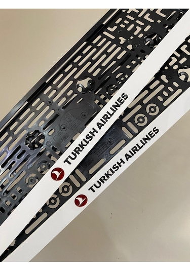 Turkish Airlines Özel Tasarım Pleksi Plakalık