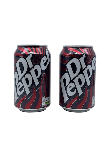 Dr Pepper Karışık Aromalı Gazlı İçecek 330 Ml 2 Adet
