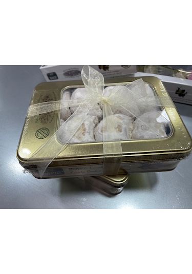Boz Kavala Kurabiyesi Teneke Kutusunda 500 G