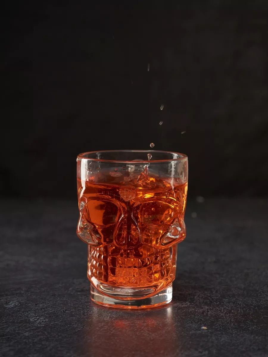 Gift'n'home 500 Ml Bira İçin Kafatası Şeklinde Bira Bardağı 6611964 Beyaz