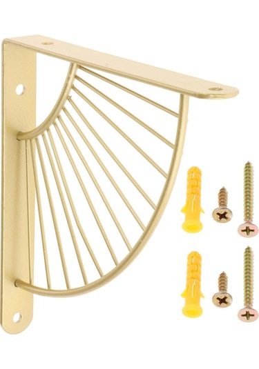 Suntek Raf Braketi Dekoratif Fan Şeklinde Vidalı Ev Diğer