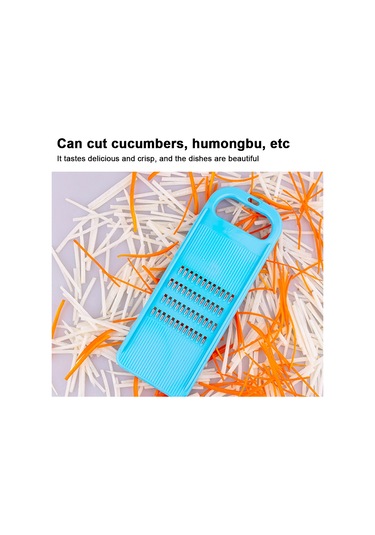 Teltree "kore Usulu Sebze Ve Meyve Doğrayıcı - Pratik Mavi Rendeli Kesici"