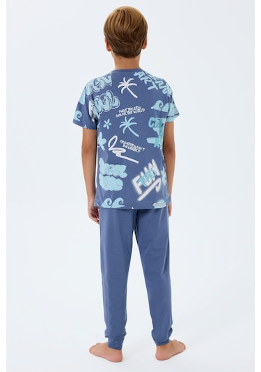 Rolypoly Erkek Çocuk Lacivert Pijama Takım Rp3746-c-v2