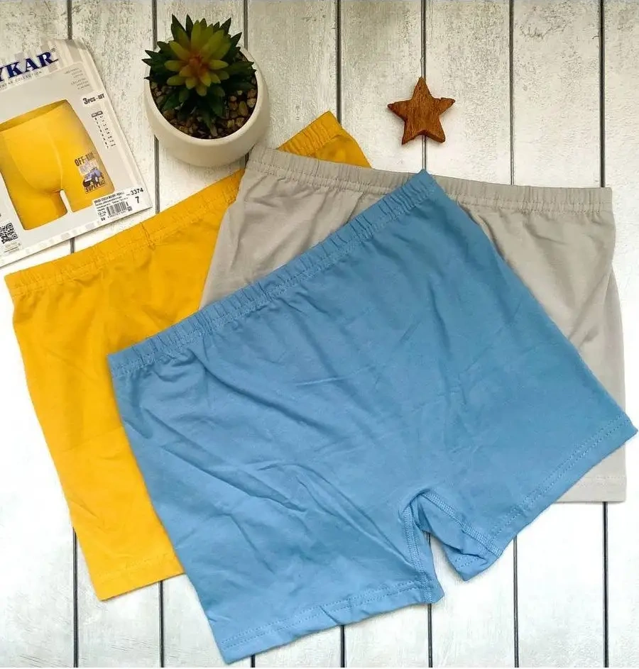 Baykar 3'lü Boxer Külot 158030776 Gri