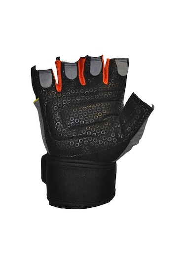 Dragon W8063 Bilek Bandajlı Body & Ağırlık & Fitness Eldiveni Çok Renkli