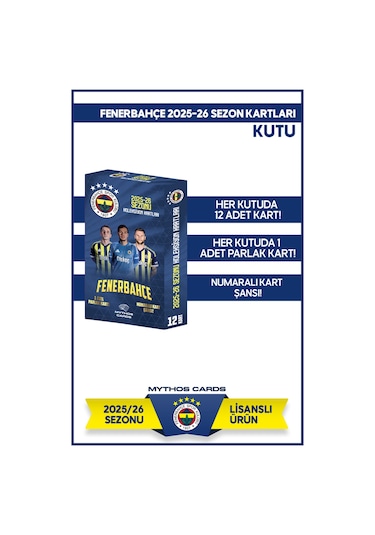 Fenerbahçe 2025-26 Sezon Kartları - Kutu
