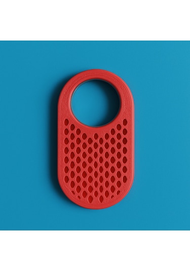 Smart Tag 2 Arı Kovanı Desenli Kılıf Sert Dayanıklı Smarttag2 Koruyucu Beyaz