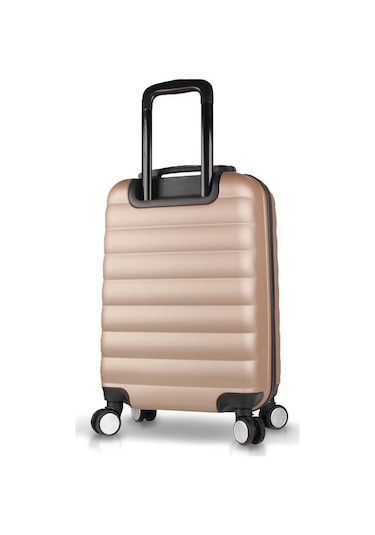 My Valice Colors Abs Küçük Kabin Boy Gold Valiz Altın