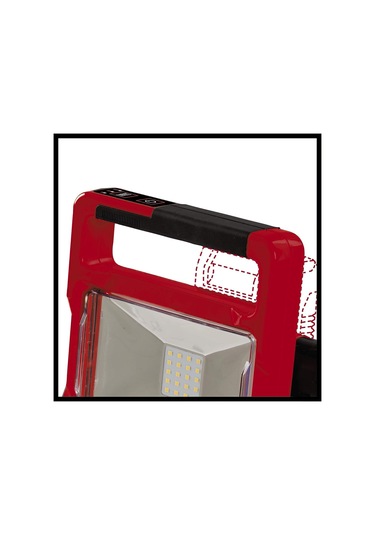 Einhell Akülü Projektör Te-cl 18/2000 Liac - Solo Power X-change Çok Renkli