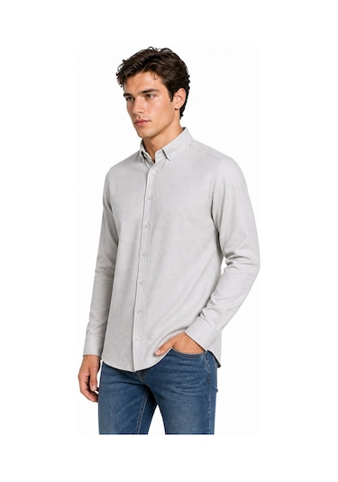Rota Erkek Spor Silim Likralı Gömlek Bgl-st05413 Taş