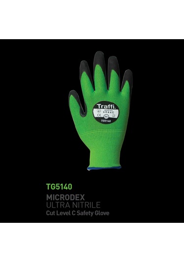 Tg5140 Mıcrodex Ultra Nıtrıl Kesilme Seviyesi C İş Eldiveni