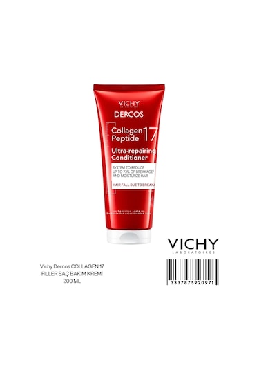 Vıchy Vichy Dercos Collagen 17 Fıller Saç Bakım Kremi 200 Ml