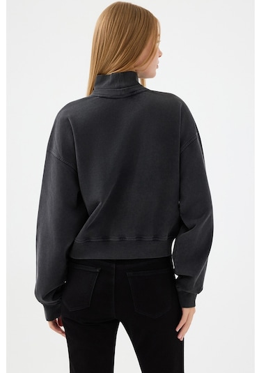 Loft Kadın Sweatshirt Antrasit