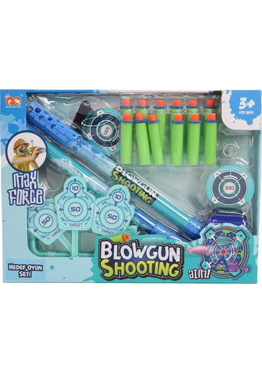 Üflemeli Atış Dart Seti