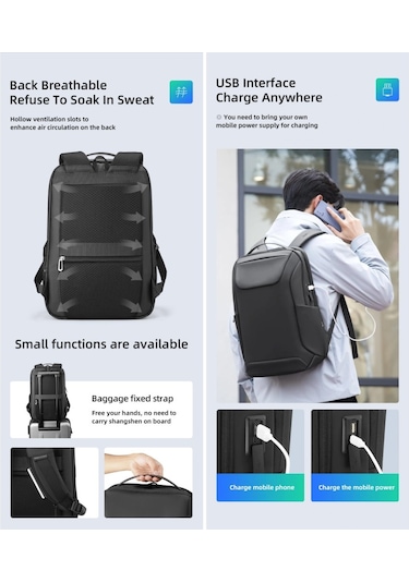 Mark Ryden MR-9111X USB Şarj Portlu Dizüstü Bilgisayar Sırt Çantası