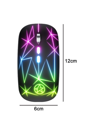 Kablosuz Fare, 3 Ayarlanabilir Dpı Seviyesine Sahip 2.4g Bilgisayar Faresi