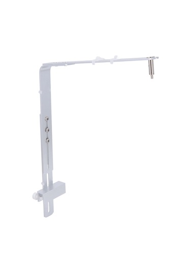 Moveevo Alüminyum Akvaryum Işık Demiri - Ayarlandırabilir Yükseklik, Sağlam Tutma, Modern Tasarım - Gümüş