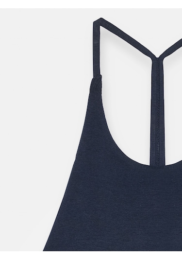 Dilvin 21051 Halter Yaka Askılı Top-k.lacivert