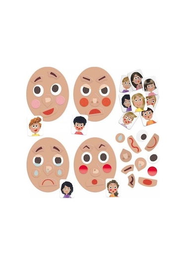 Headu Funny Faces (3-6 Yaş) Mu28009