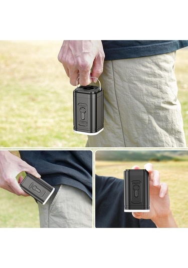 Suntek Şişme Ürünler Için Taşınabilir Hava Pompası Siyah