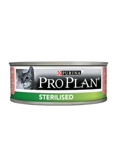 Pro Plan Sterilised Somonlu Yetişkin Kedi Konservesi 24 x 85 G