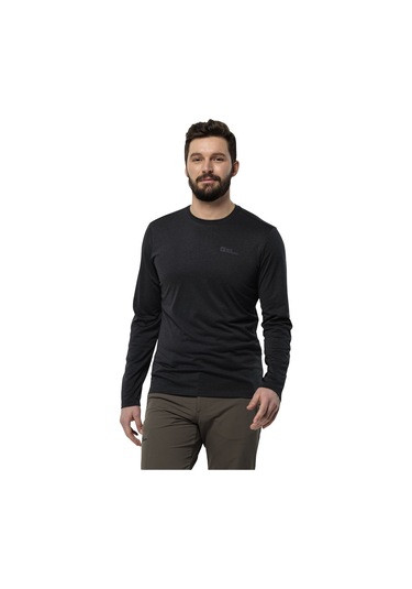 Jack Wolfskin Sky Thermal L/s M Siyah Siyah