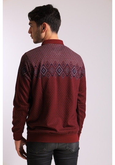 Bearraybon Erkek Triko Kazak Bordo (504886218) Bordo