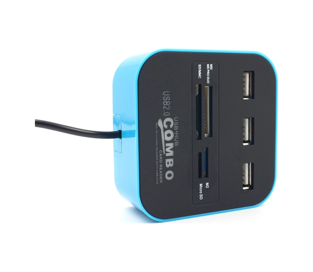 Sones 7'si 1 Arada Combo Usb 2.0 Hub Okuyucu 7 Portlu