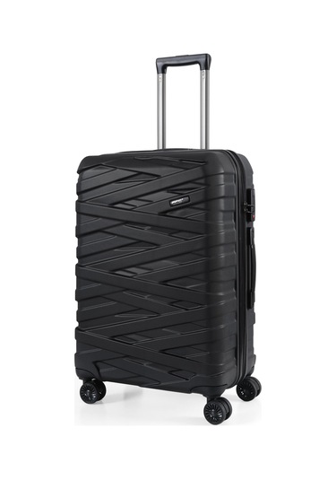 Ççs Nc-092 Abs Büyük Boy Valiz Siyah-siyah Siyah - Siyah