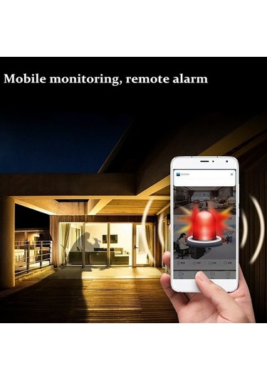 Flybuy Padalink Mini Kablosuz Güvenlik Kamera, Hd Gece Görüş, Hareket Algılama, Akıllı Telefon Bağlantısı
