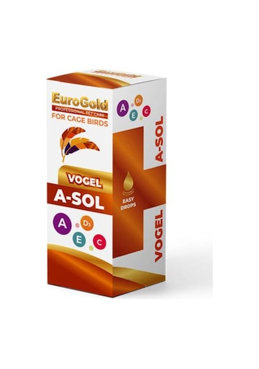 Eurogold Vogel A-sol Damla Kuşlar İçin A Vit. 50 M