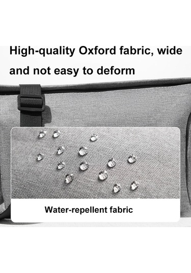 Baona Bn-h012 Çok Fonksiyonlu Dış Mekan Crossbody Dijital Kamera Çantası Lens Koruma Çantası Gri Diğer