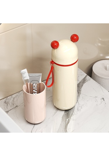 Reedark Yeşil 4'lü Karakterli Seyahat Diş Fırçası Kasesi Seti - Taşınabilir Diş Macunu Kutusu Ve Tıraş Gereçleri Saklama Kutusu - Ev Ve Seyahat İçin Uygun Diğer