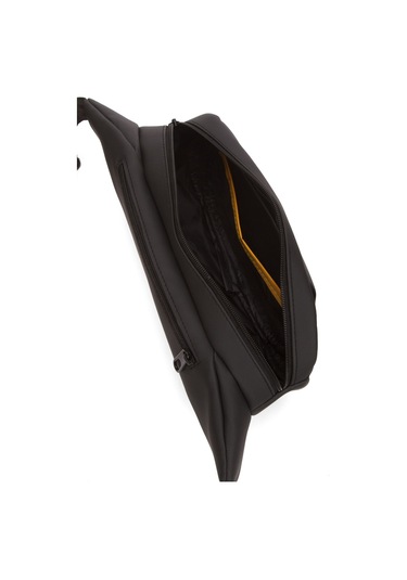 Siyah Günlük Çapraz Bel Ve Omuz Çantası Pos Makinası Uyumlu Çapraz Çanta Siyah