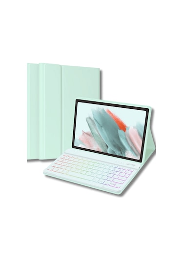 Apple Uyumlu iPad 11. Nesil A16 Çipli 2024 2025 Klavyeli Tablet Kılıfı Klavye + Stand