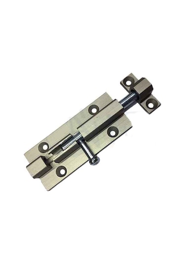 Büro Ev Bebek Güvenliği İçin 20adet 7cm Mat Silver Kapı Pencere Sürgü Seti Gri