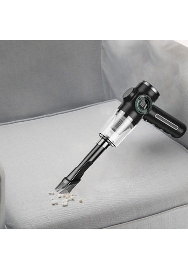 Createtech Tutulan Suntek Siyah Siyah Silgi, Şarj Mini Için El Edilebilir Araba Kr Siyah