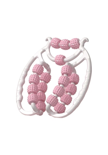 Masaj Silindiri Relax Silindiri 20 Tekerlek Tüp Şeklinde Cihaz Kol Bacak Masajı Golf Dirseği Boyun Bacak İçin Dairesel Bacak Kelepçeleri Vad Blau Çok Renkli