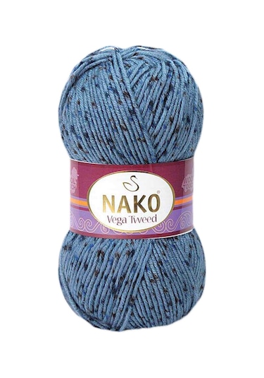 5 Adet Vega Tweed Premium Akrilik El Örgü İpi Yünü No: 31764 RYL-NWNKVT31764-5