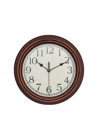 Trendooze Tasarım, Tarzı Şık Saati Retro Renkli Renki Lüks Kahve Duvar Çok Cm Avrupa Altın Ahşap 30 - Pd Çok Renki