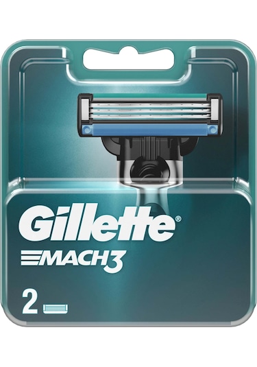 Gillette Mach3 Yedek Başlık 2'li