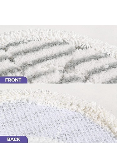 Vkemall Shark S7000/s7001 Serisi İçin Yıkama Yapılabilir 6 Adet Buharlı Süpürge Mop Padı - Ahşap, Seramik Zeminler İçin Uyumlu