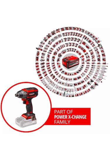 Einhell TP-CI 18/220 Li BL - Solo Akülü Darbeli Vidalama (Akü ve Şarj Hariç) - 4510085