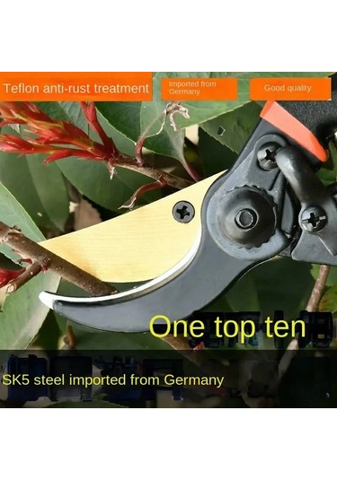 Çok Fonksiyonlu Meyve Dalı Budama Güçlü Budama Kalın Şube Bahçe Keskin El Black