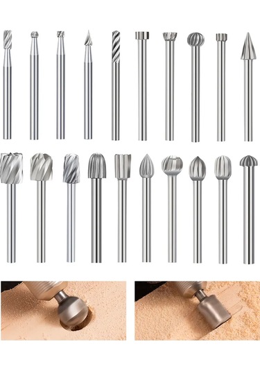 Xcan Hss Tahta Kesme Frez Seti, 3mm Sap, 20 Adet. 245587864