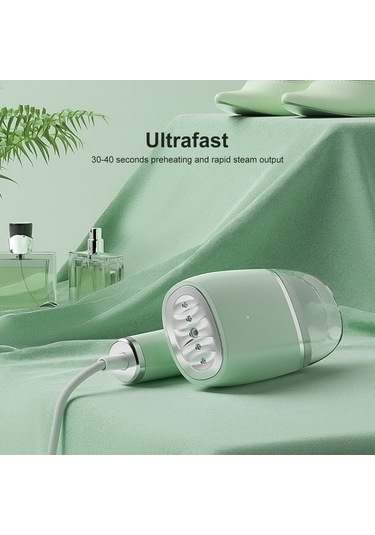 Createtech El Tipi Buharlı Ütü Yatay&dikey 1000w 100ml Çıkarılabilir Tank Hızlı Isınma Katlanabilir Kırışıklık Giderici Fırça