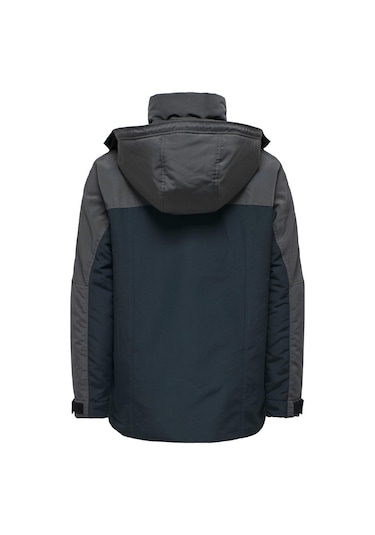 Only & Sons Erkek Mont 22025939 Lacivert-Gri Gri - Lacivert