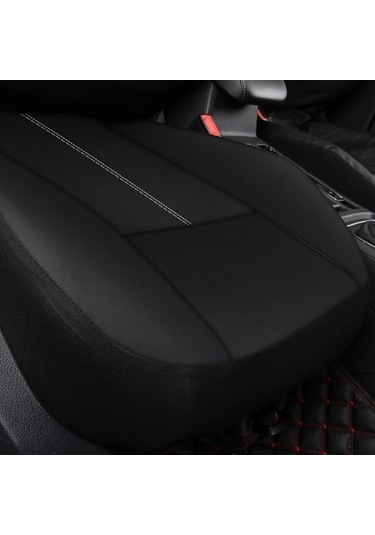 Novahub 4 Mevsim Kullanılabilir Şık Araç Koltuk Kılıfı Seti - Pu Deri, Renkli Seçenekler